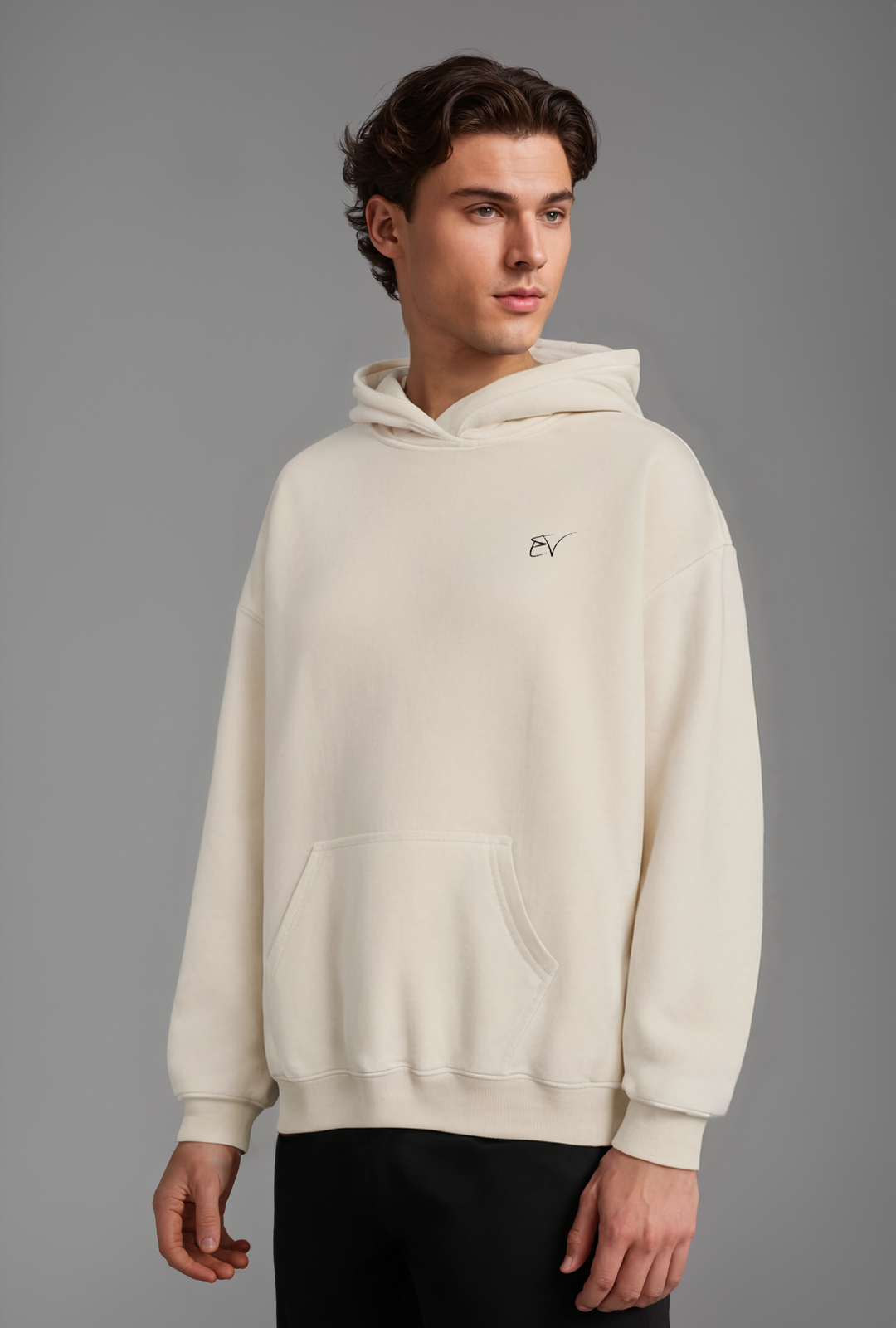 EV Logo Oversized Hoodie