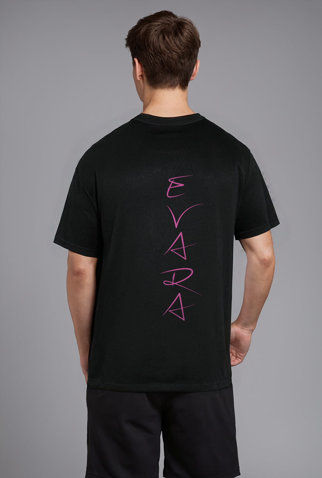 Lettering Oversized Shirt